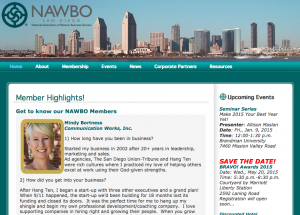 NAWBO Member Highlights - Mindy Bortness