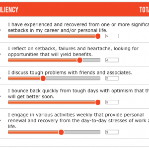 Focus on:  Resiliency (Bouncing back from Adversity)