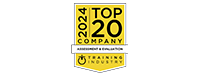 2024 Assessment and Evaluation Top 20 Company by Training Industry